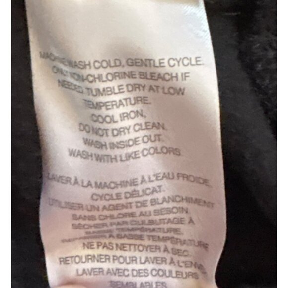 Hurley Mens XL Black Pullover Hoodie With Kangaroo Pocket & Drawstring - Picture 6 of 8